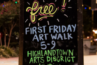 First Friday Artwalk Sign w-2 walking (6).png