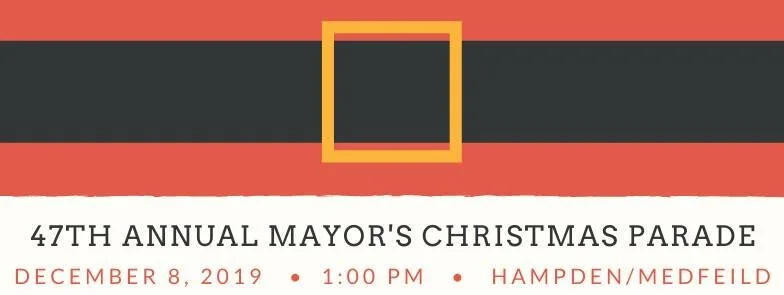 The Mayor's Annual Christmas Parade 12/8