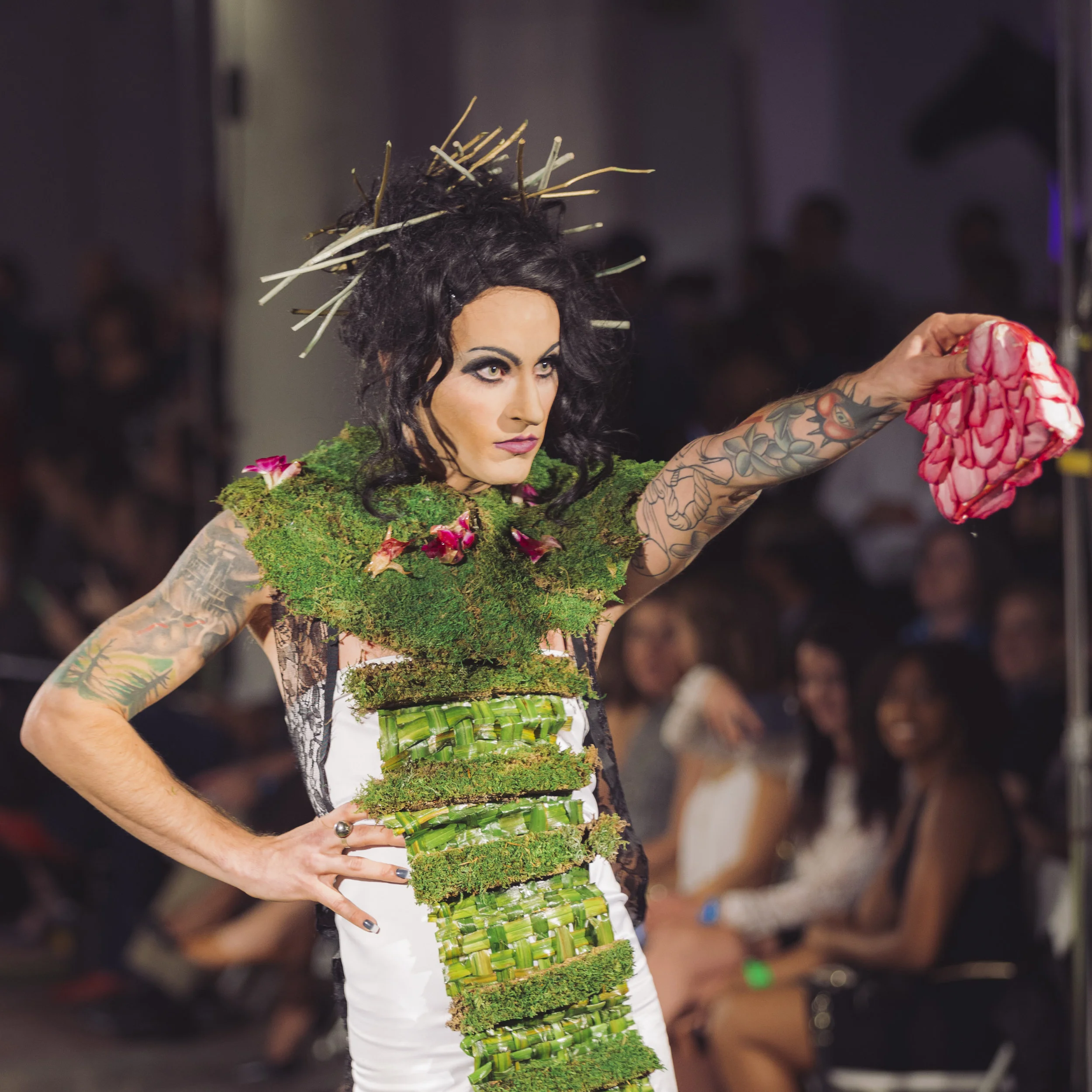 Style + Sustainability Gala. Photos courtesy Krystalyn Hackett. Oct 2016 Designer: Aaron Broughton