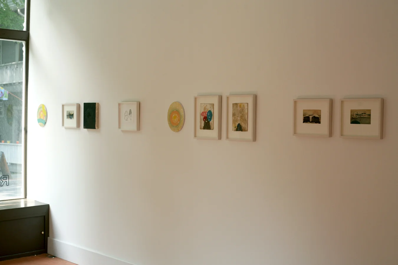 Installation view at Roos Arts, 2011