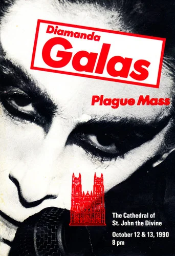 Diamanda Galás: Plague Mass , Promotion Card