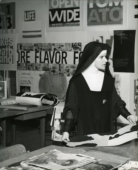 Corita Kent teaching