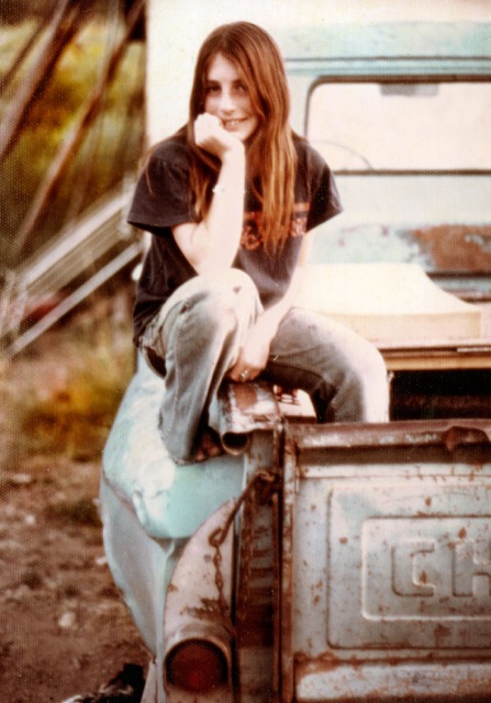 Photo of Mirabai Starr as a teen