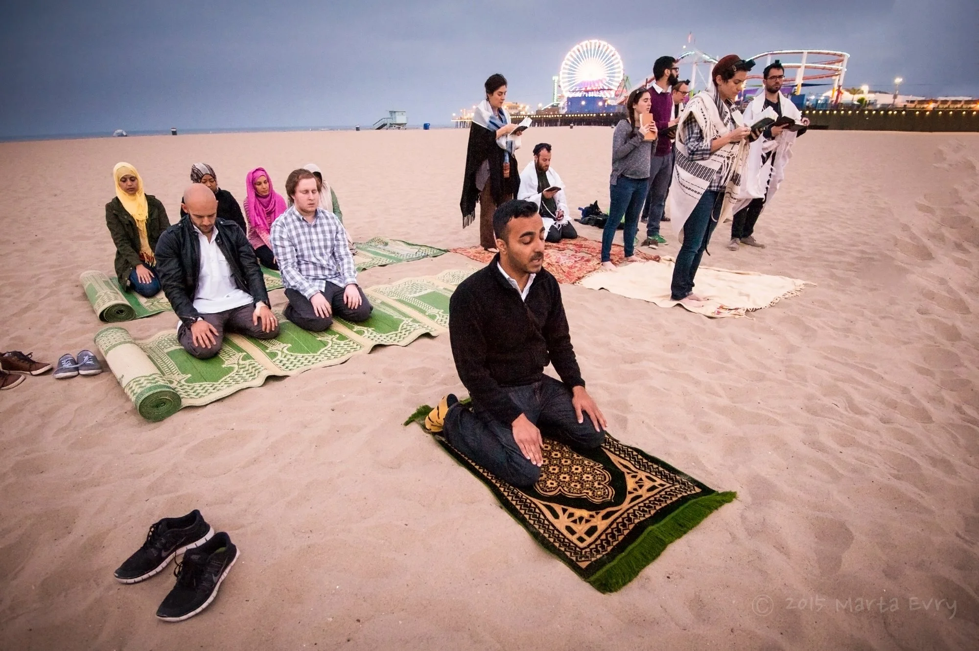 Two Faiths, One Prayer by Marta Evry