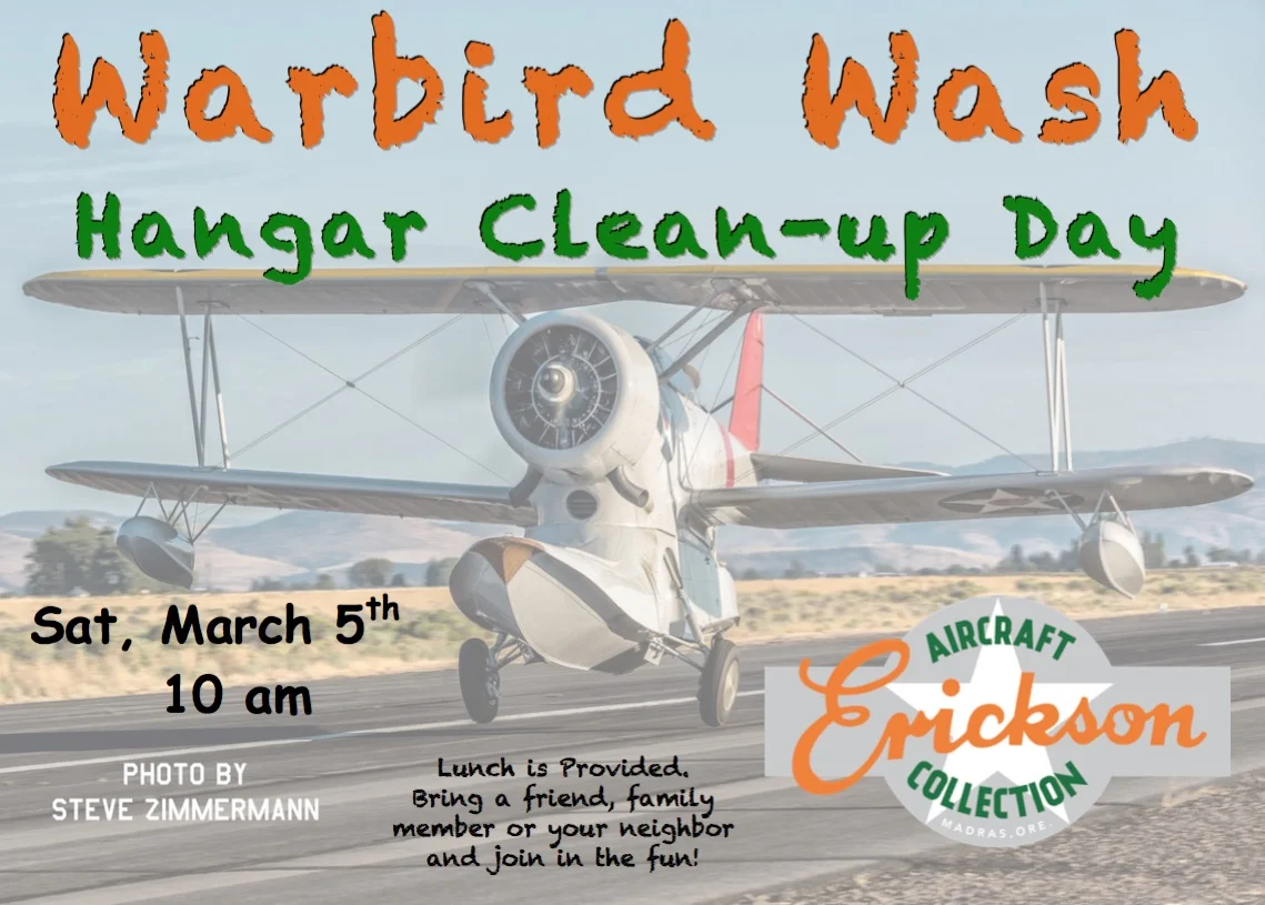 Warbird Wash & Hangar Clean-Up Day
