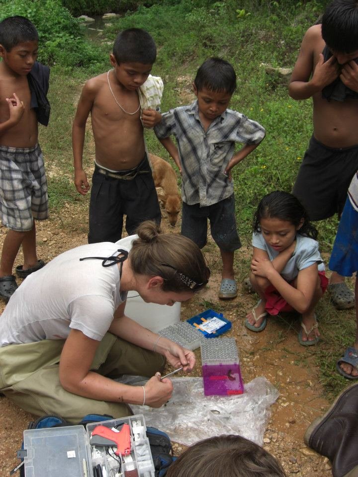Fieldwork in Belize  2011