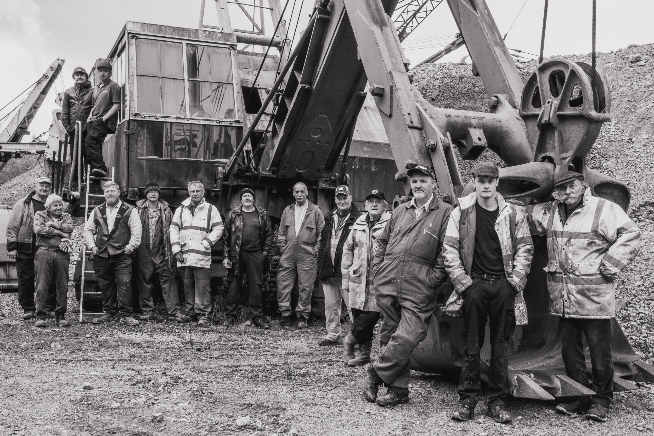 Vintage Excavator Trust members