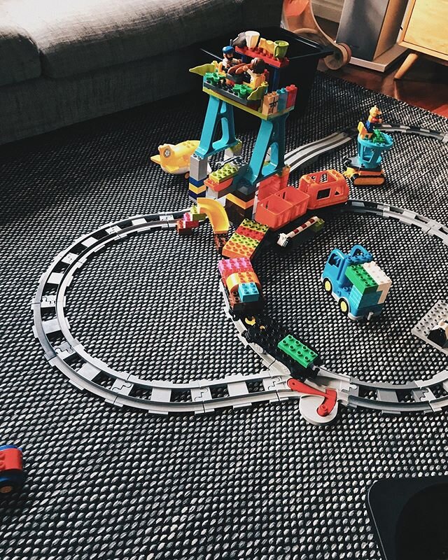 Melbourne’s future airport rail link complete with sky cafe, freight trains, harbour and toes #ezbostyle #gunzelinthemaking