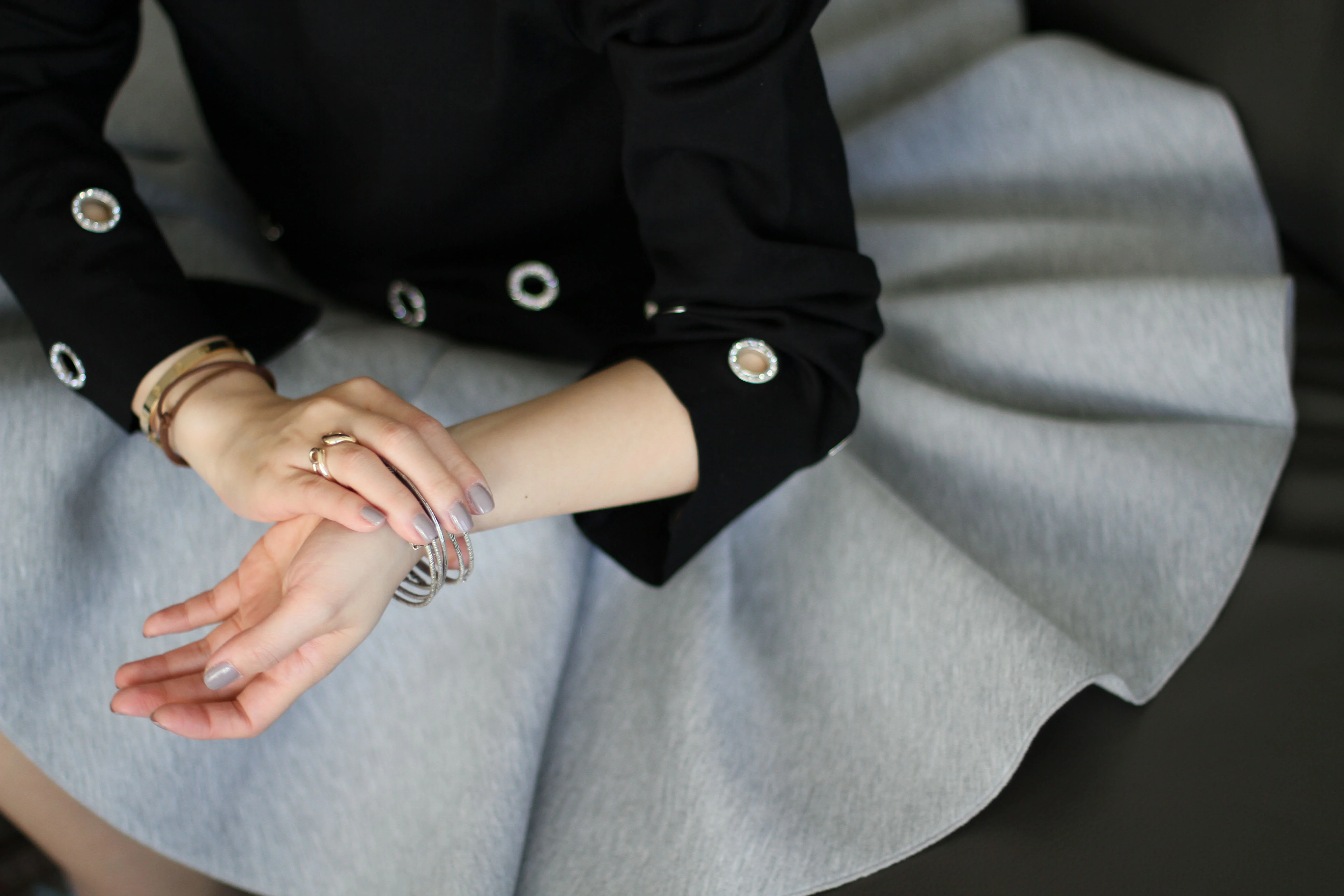 {Outfits} The Scuba Skater Skirt