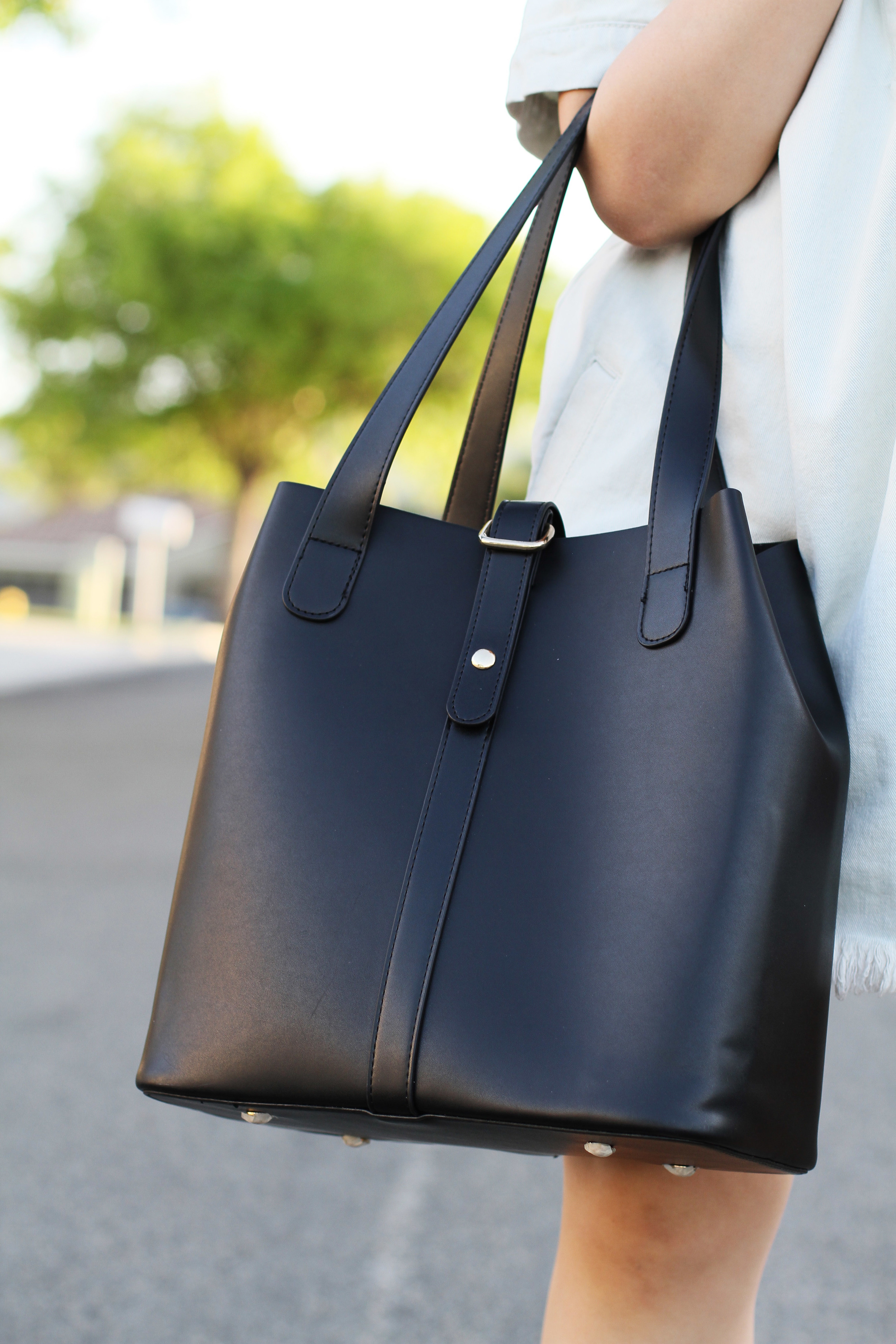 Ms littles bag black leather tote7.jpg