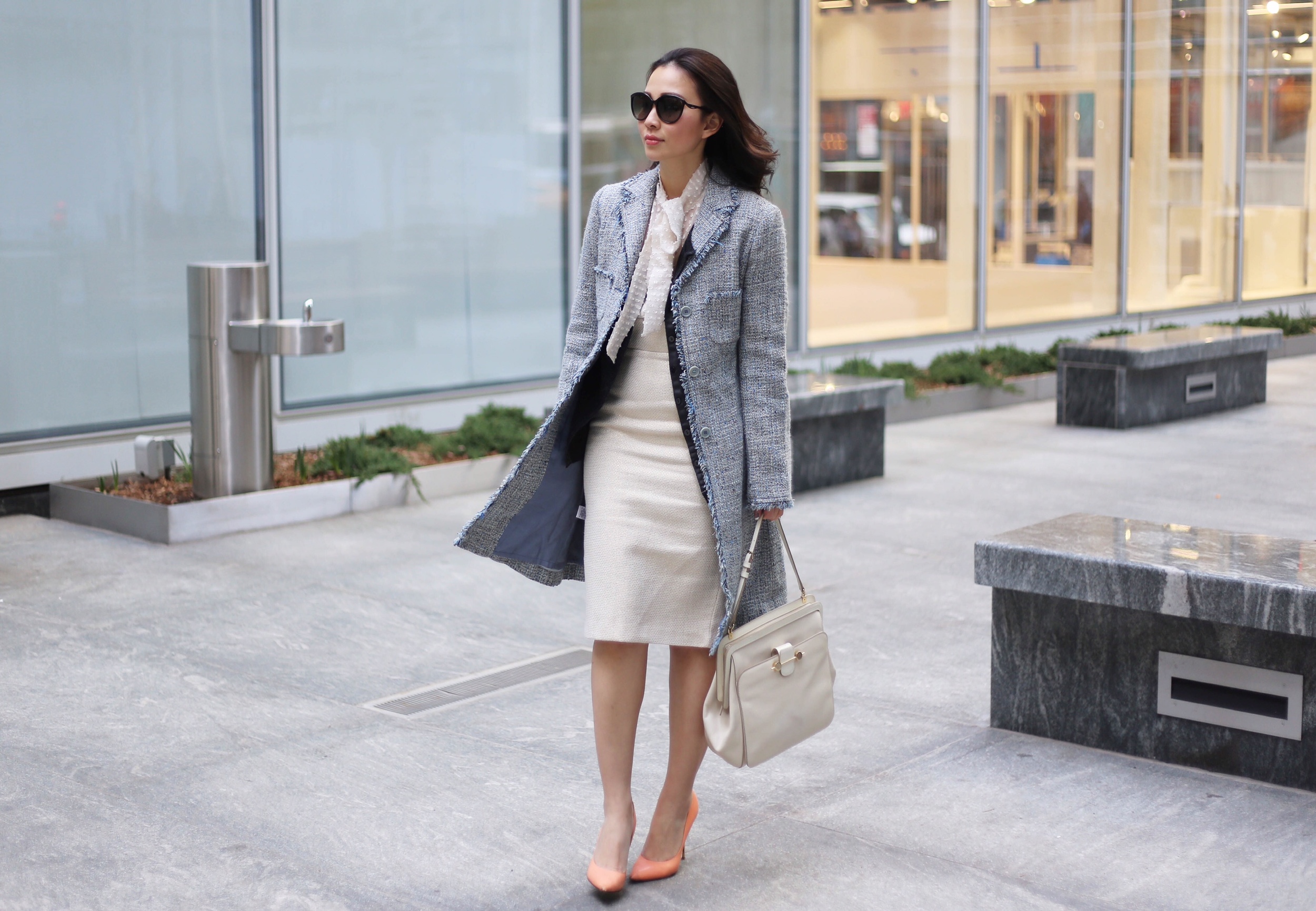 Outfit} How to Wear A Tweed Coat — T-Curate