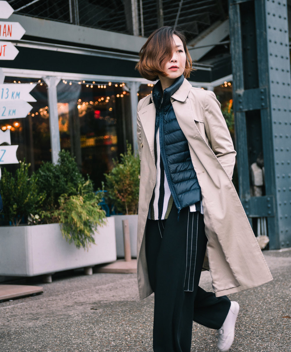 uniqlo trench coat and down coat.jpg