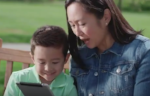 Melissa Tan and Ethan Tan Hardy play Mommy and Son in Sprint's "Unlimited Data"