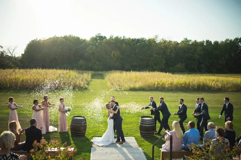 Ceremony venue at Ashton Hill in Cedar Rapids