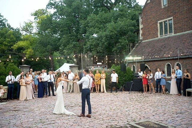 That first dance #iowaphotographer #iowaweddingphotographer #salisburyhouseandgardens #desmoinesweddings