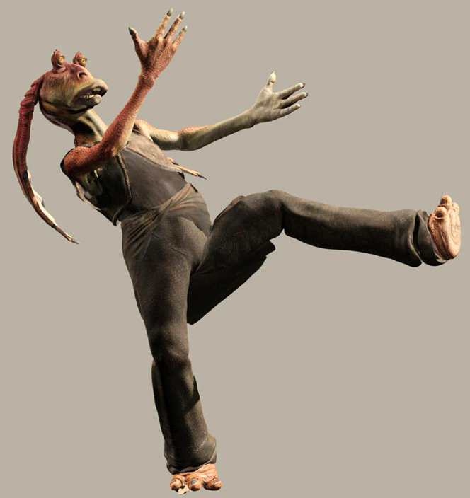 Jar Jar Binks Star Wars Prequel Trilogy