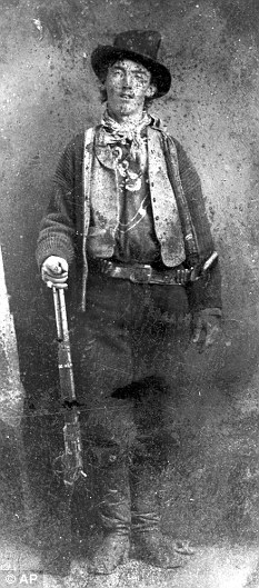 This photo of legendary outlaw Billy the Kid was sold at auction for $2 million.