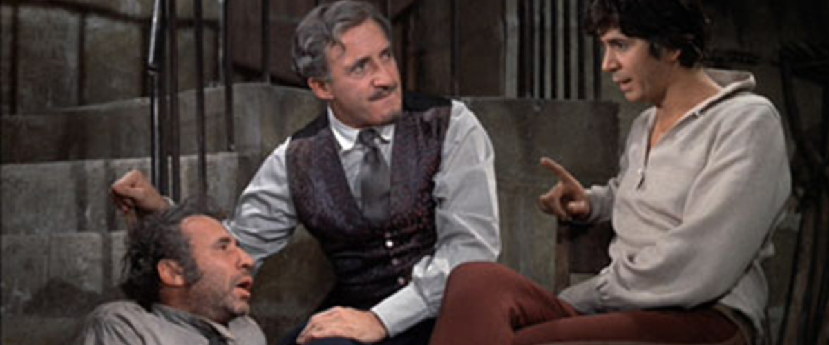 Mel Brooks, Ron Moody, Frank Langella