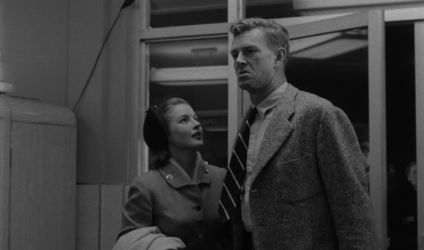 with Sterling Hayden in The Killing (1956)