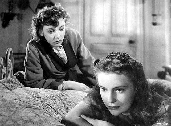 with Ida Lupino in The Hard Way (1943)