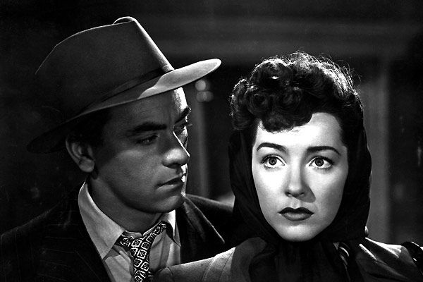Marsha Hunt as Ann Martin with John Ireland as Fantail in Raw Deal