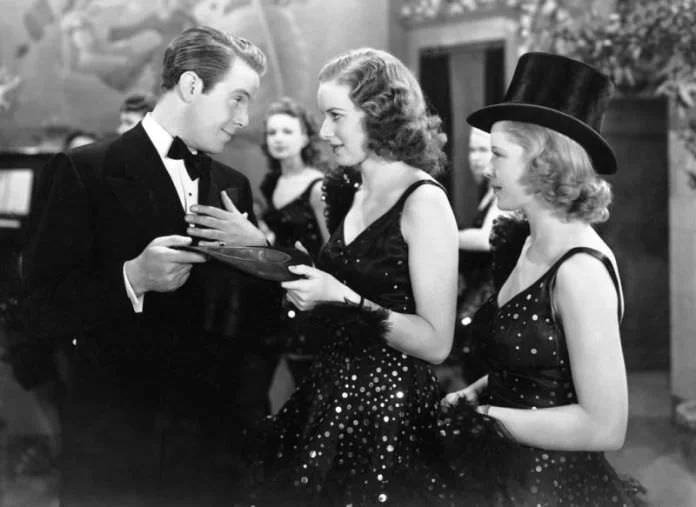 Louis Hayward, Maureen O'Hara, and Mary Carlisle in DANCE, GIRL, DANCE