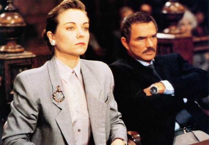 Theresa Russell and Burt Reynolds in PHYSICAL EVIDENCE