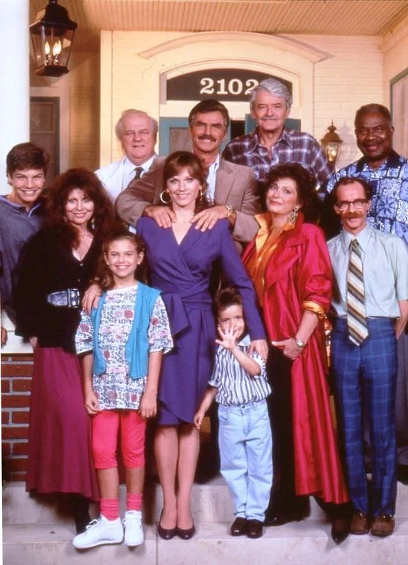 The cast of EVENING SHADE