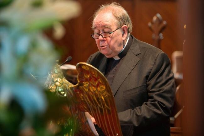 Reverend Canon  Brian Findlay . (Photo: The Mail, May 31, 2020)