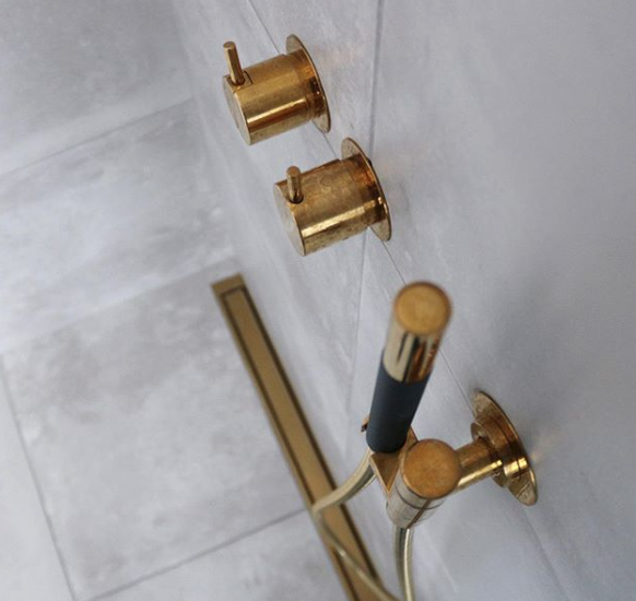 Vola Shower Controls and Hand Shower Wand