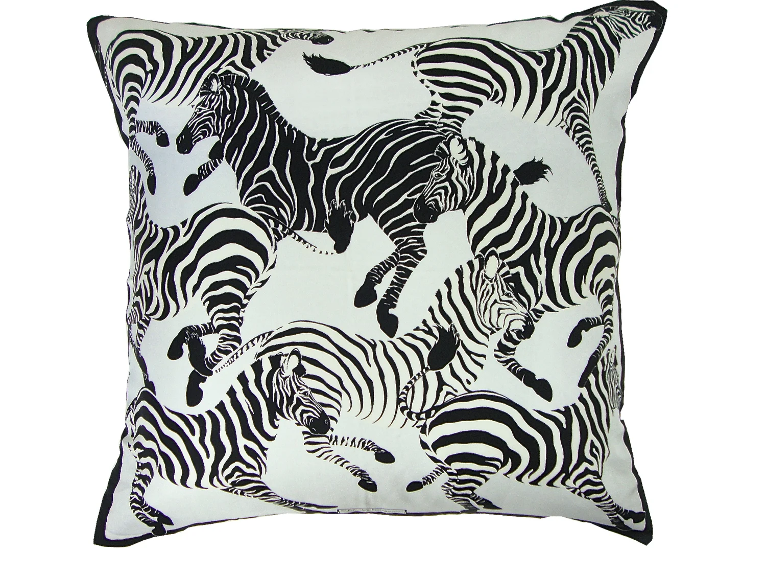Ferragamo Zebra Pillow 24x24 — Tracy Smith New York | Sofa Pillows