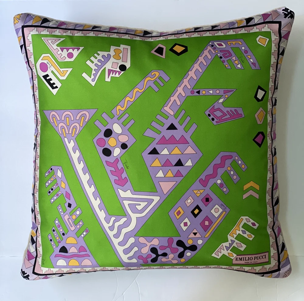 Pucci Vernazza Pillow — Tracy Smith New York | Sofa Pillows