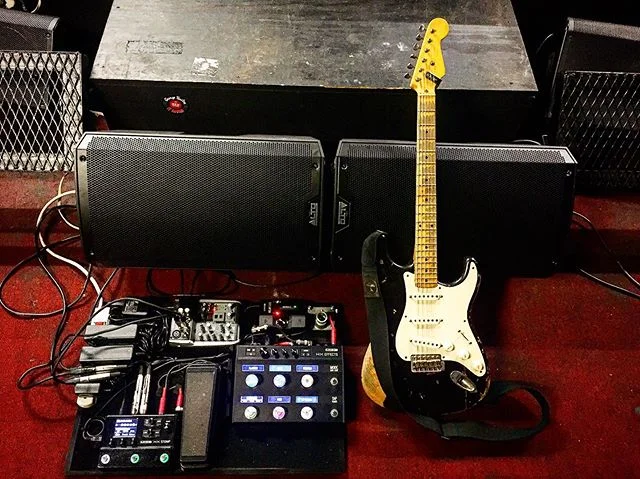 My whip for this tour has worked flawlessly and my tone has been killing every night! #blues #fender #line6 #texas #tour