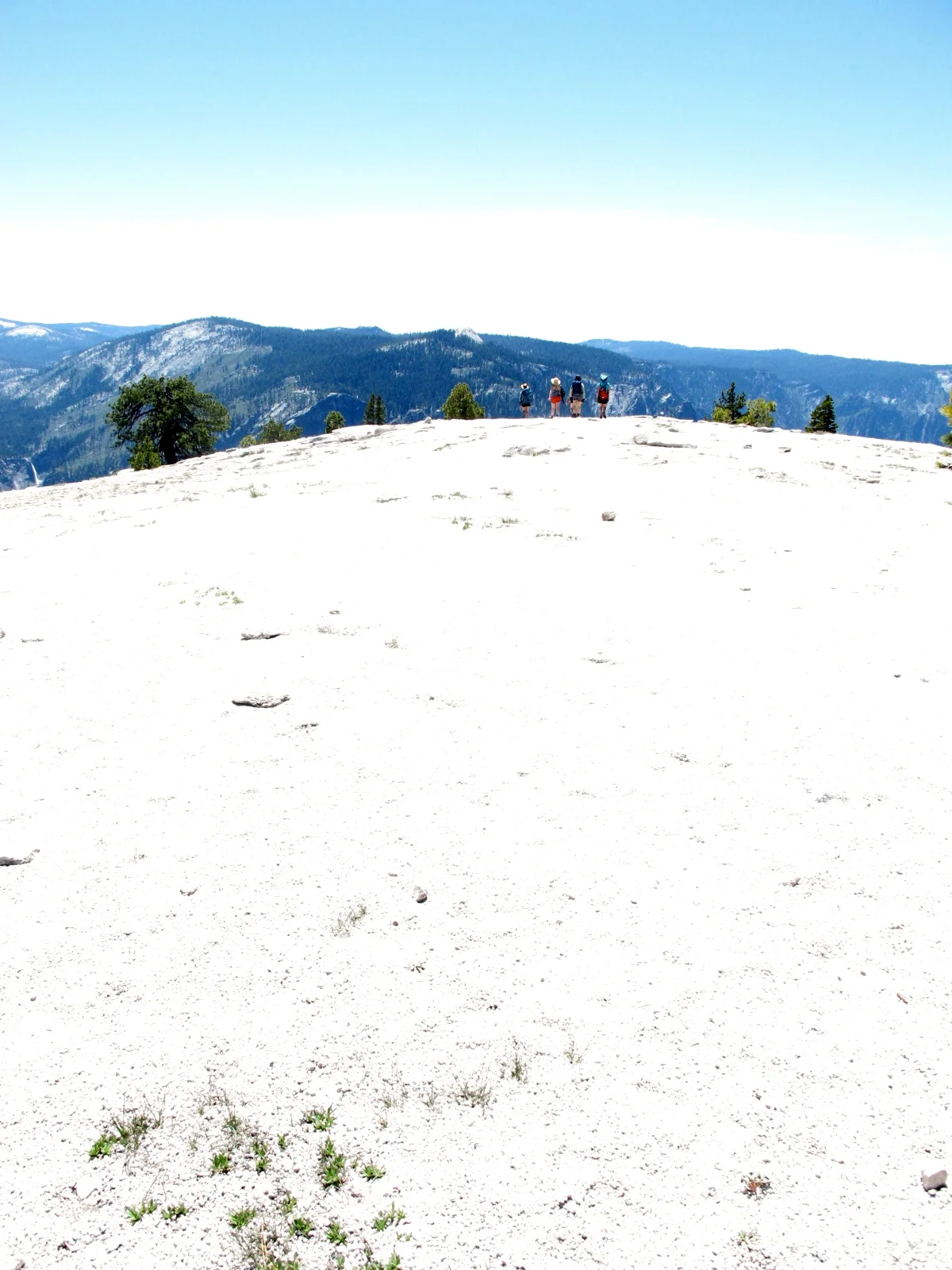Day-hiking. 