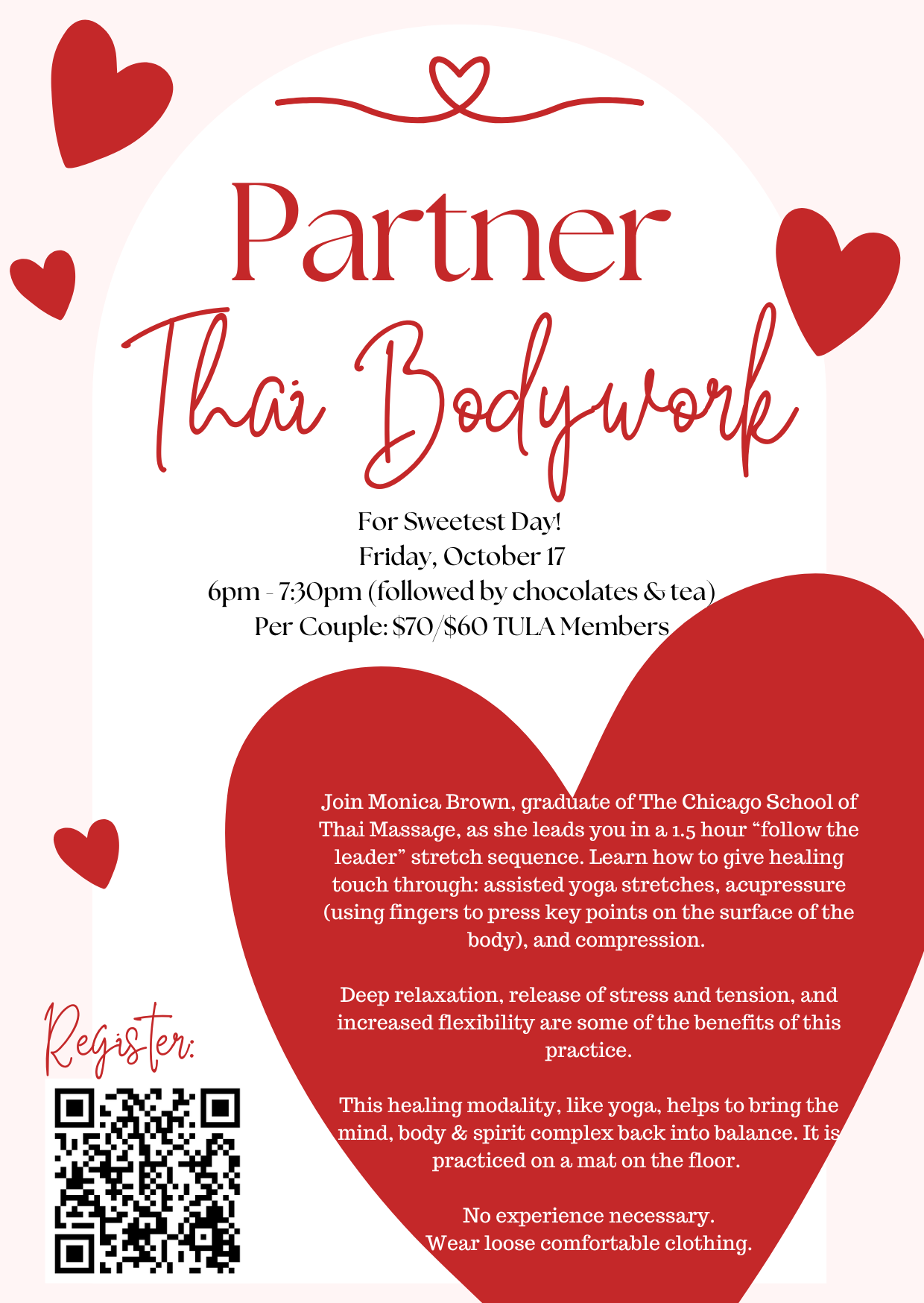 Sweetest Day: Partner Thai Bodywork