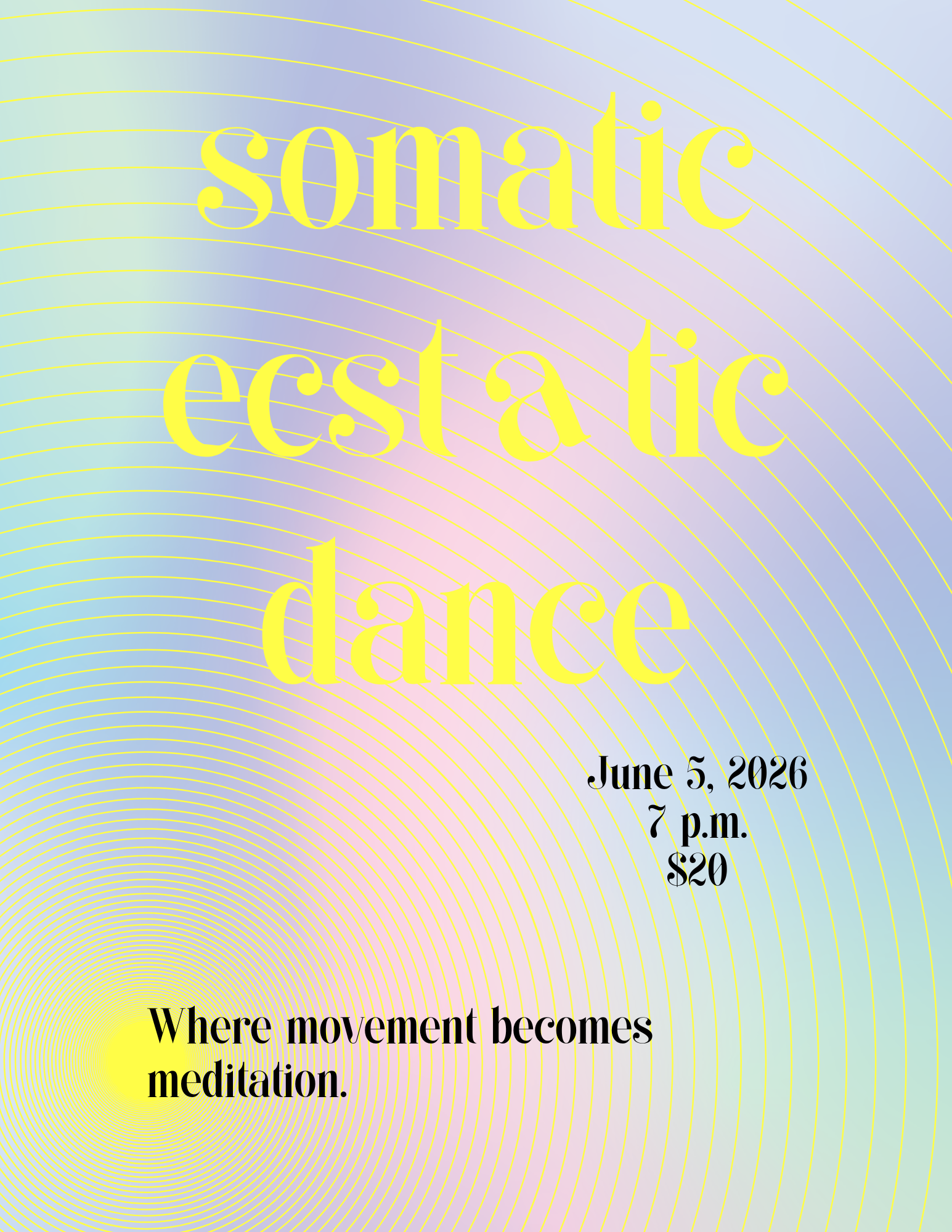 Somatic Ecstatic Dance