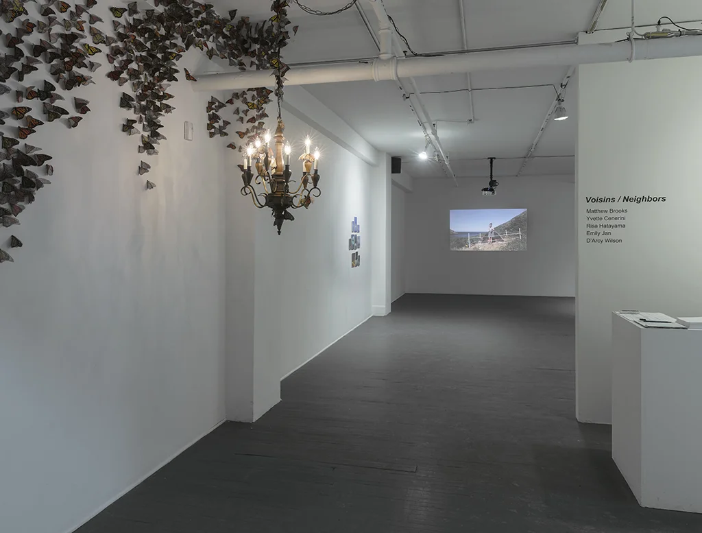 Installation view of "Voisins / Neighbours"