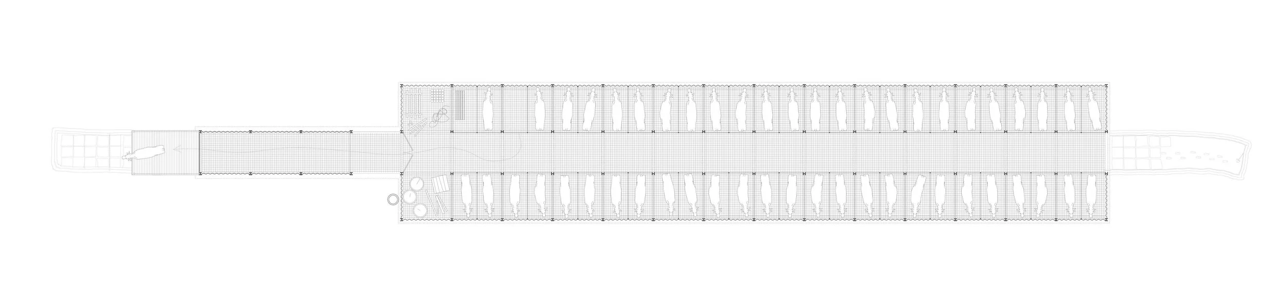 Grundriss Stall +5.00m