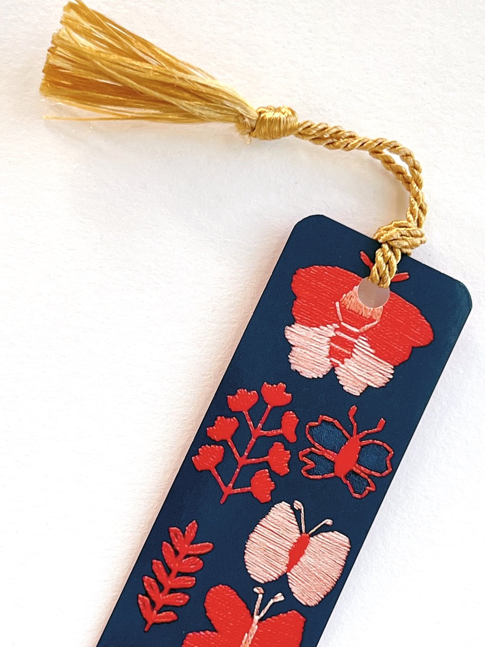 Butterfly tassel bookmark — rikrack
