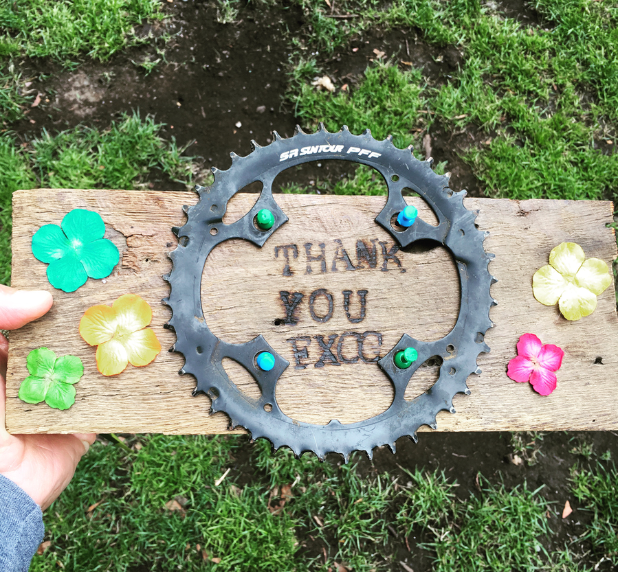 A cherished thank you from a camper