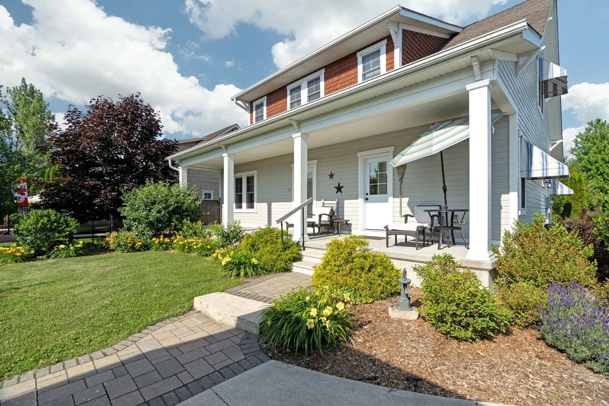 Sunfilled Rear Porch