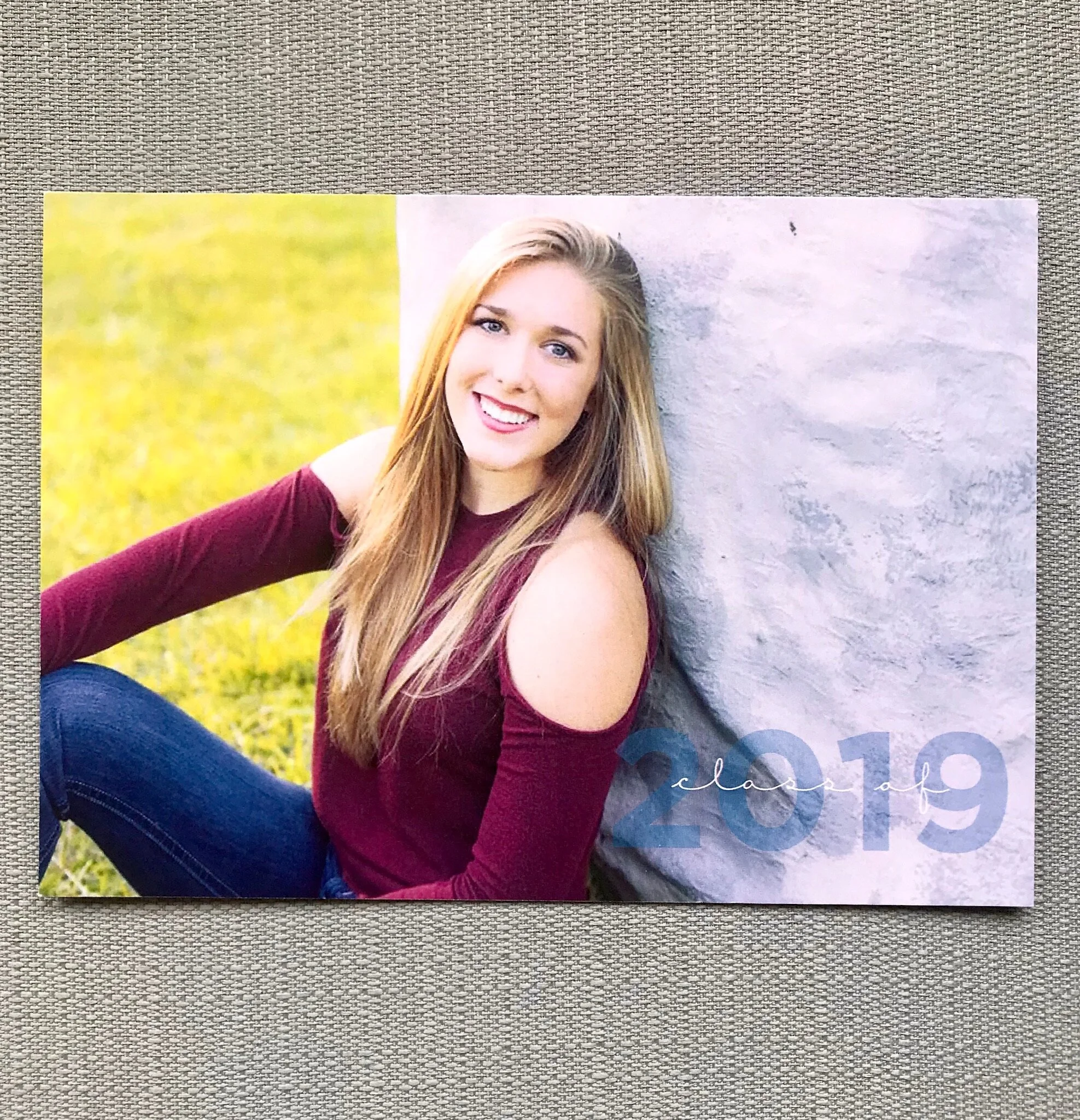 Davidson High School Graduation Announcements All Block Fonts