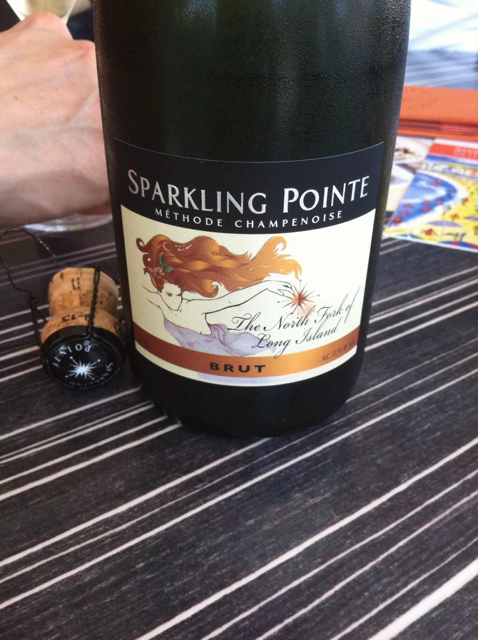 Sparkling Pointe Brut, 2010. Photo by Shana Sokol, Shana Speaks Wine.