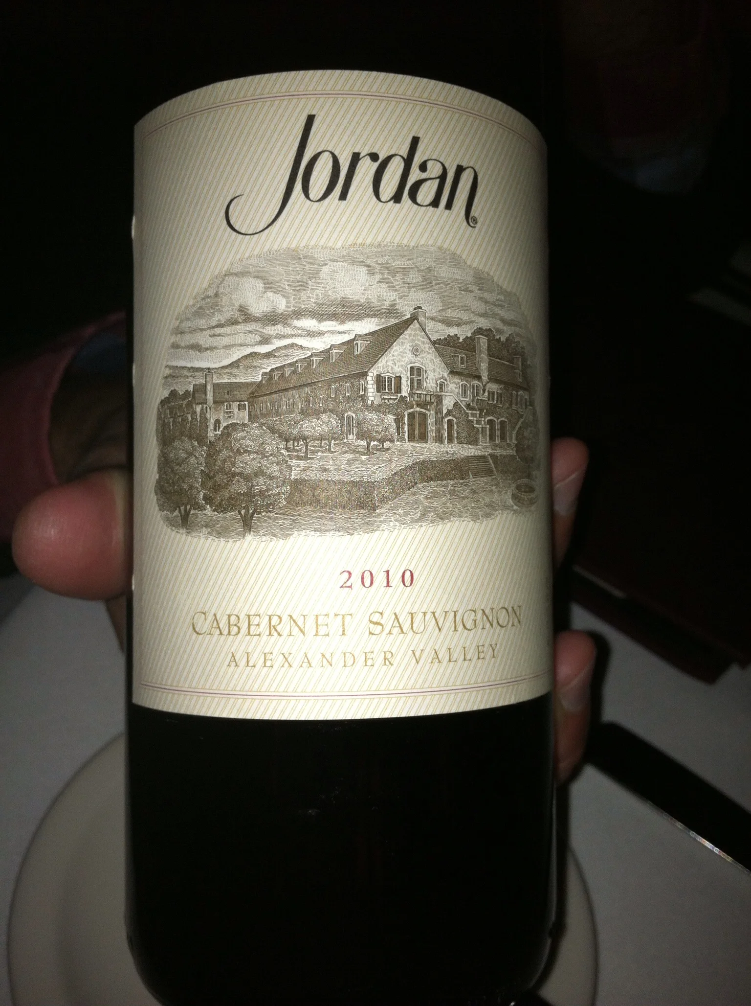 The favored Jordan vintage. Photo by Shana Sokol, Shana Speaks Wine.