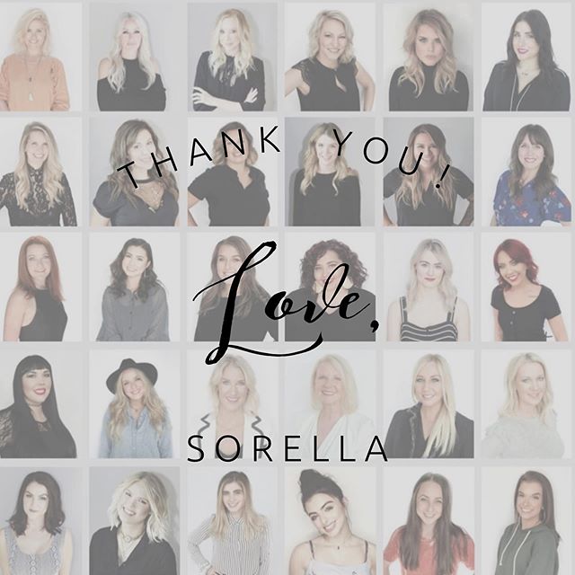 From all of us to our lovely guests who make our lives&rsquo; better, we love you! Happy thanksgiving! Love, Sorella 🖤