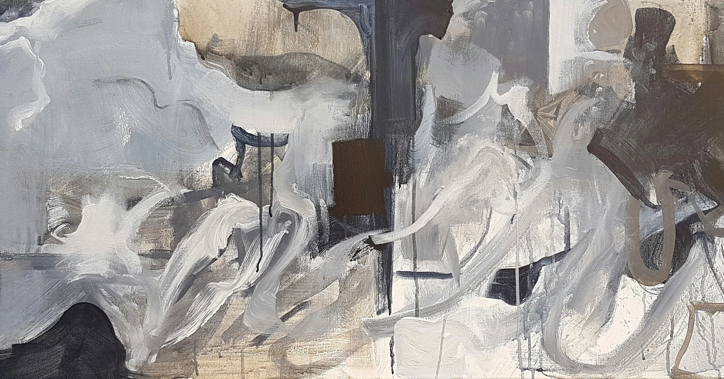 Abstract Triptych: Panel I