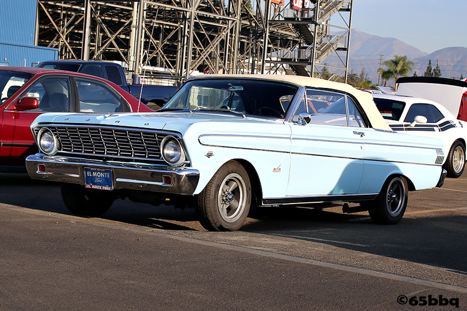 Baby Blue Ford Falcon