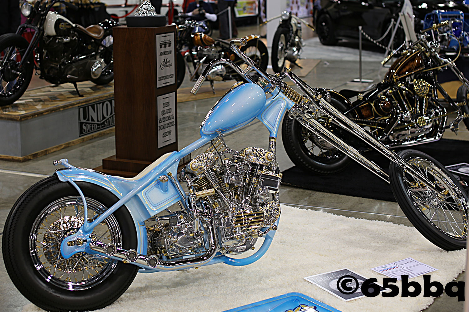 Kustom Blue Bike from the GNRS