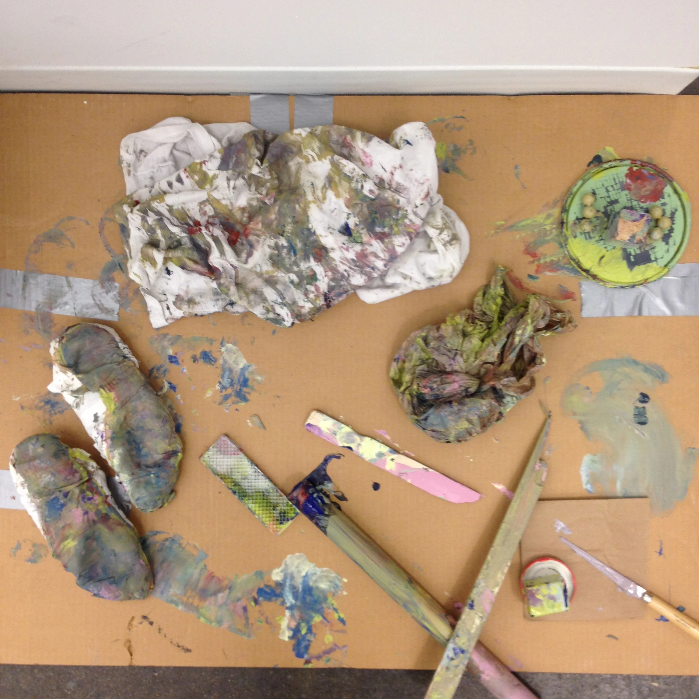 tools with paint