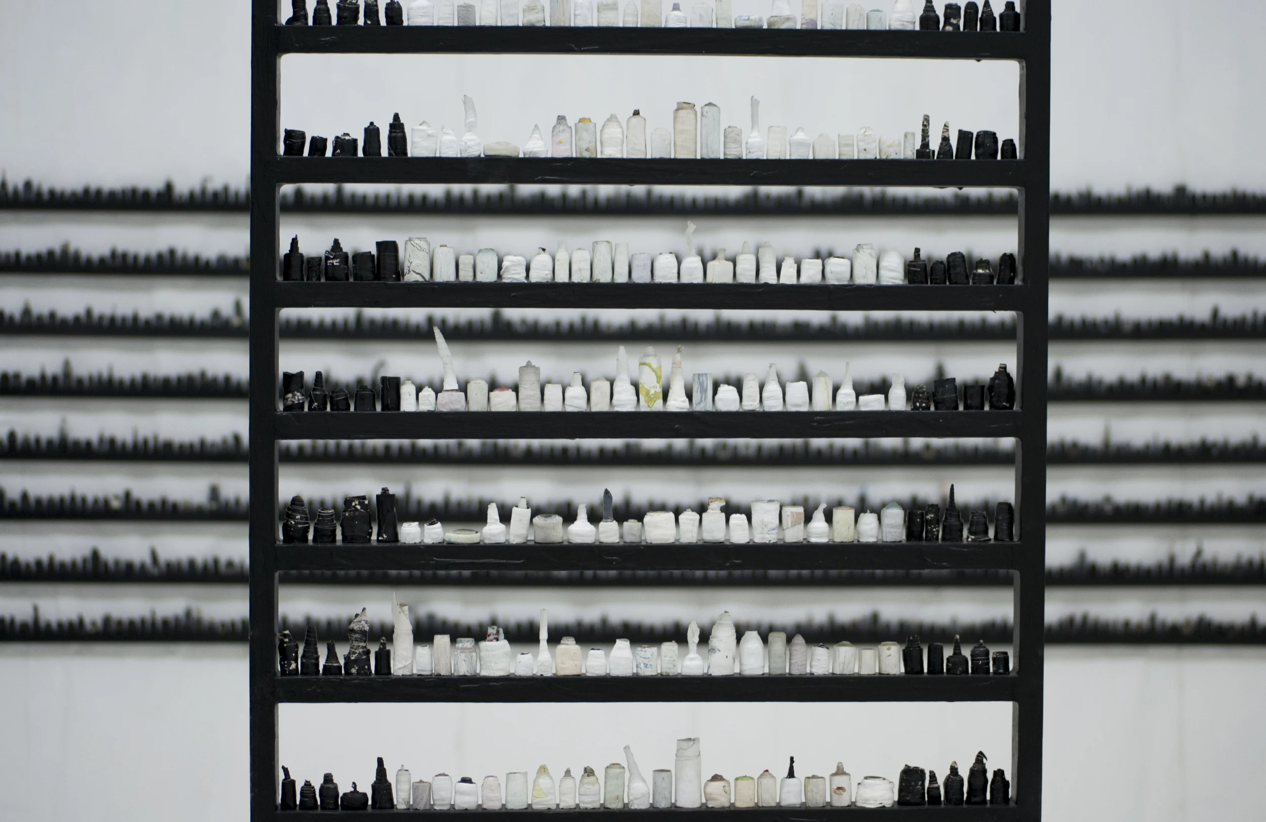 searching our ultimate lives (installation close up)